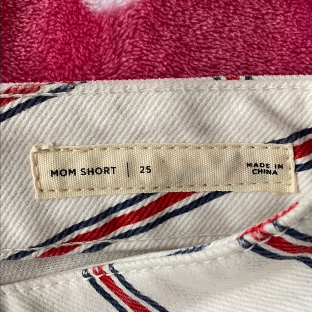 High Rise Mom Jean Shorts - Picture 4 of 5